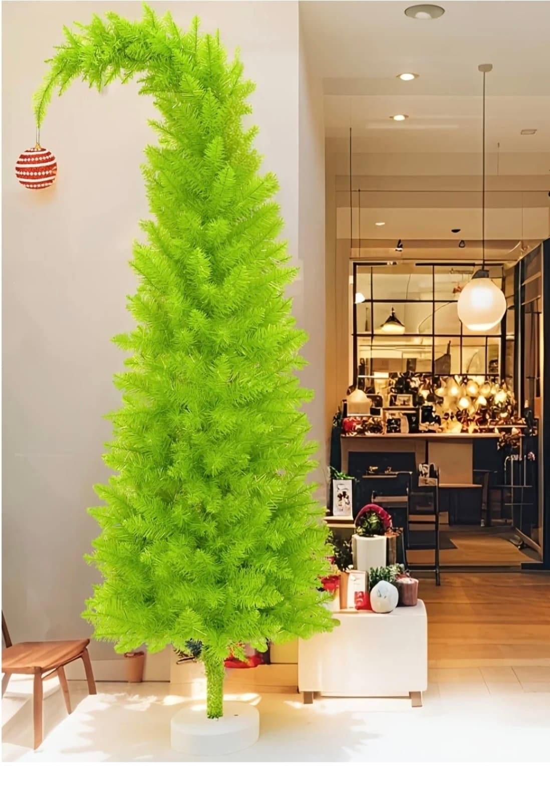 6-foot Grinch Style Christmas Tree - Thumbnail 2