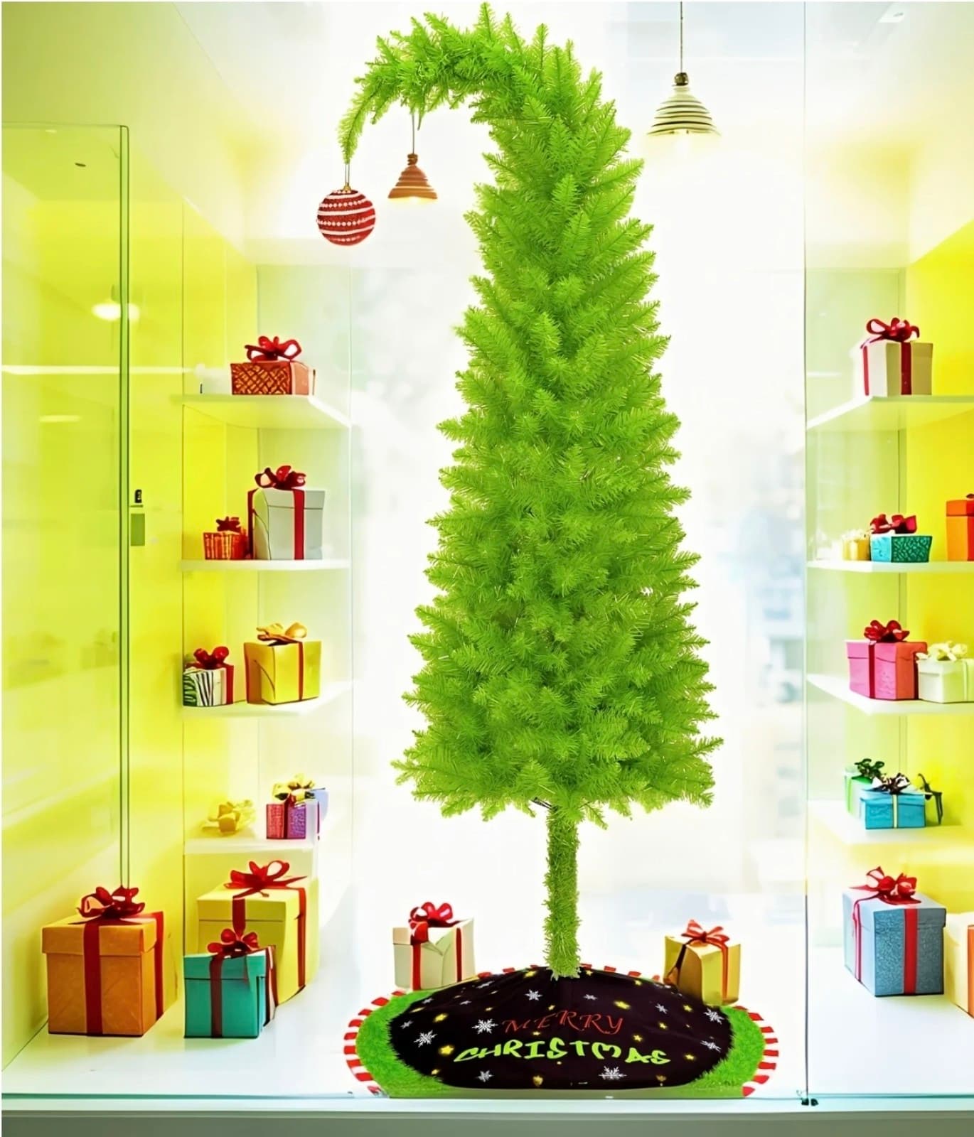 6-foot Grinch Style Christmas Tree - Thumbnail 5