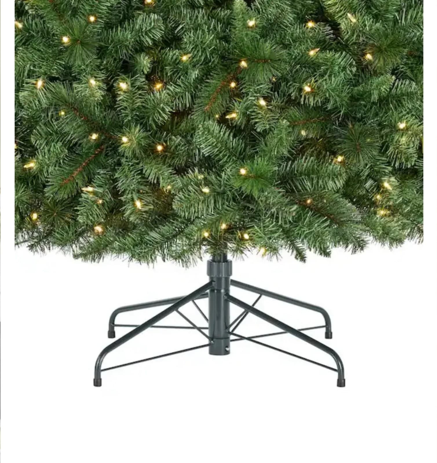 9ft Pre-Lit Christmas Tree W/Remote Holiday Multi-Colored Or Warm White - Thumbnail 3