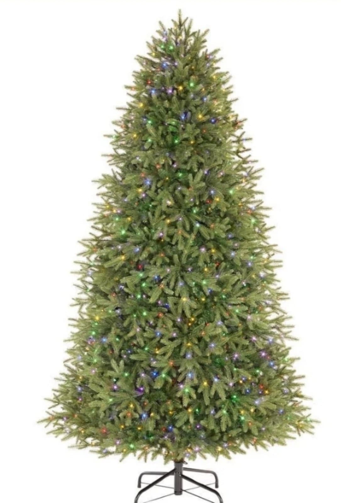 Jackson Noble Fir 7.5ft Christmas Tree with 1200 Color Changing LED Lights - Thumbnail 7