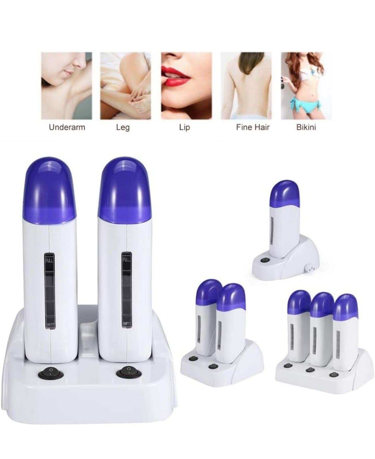 Roll-on Hair Removal,Roller Waxing Hot Cartridge - Thumbnail 4