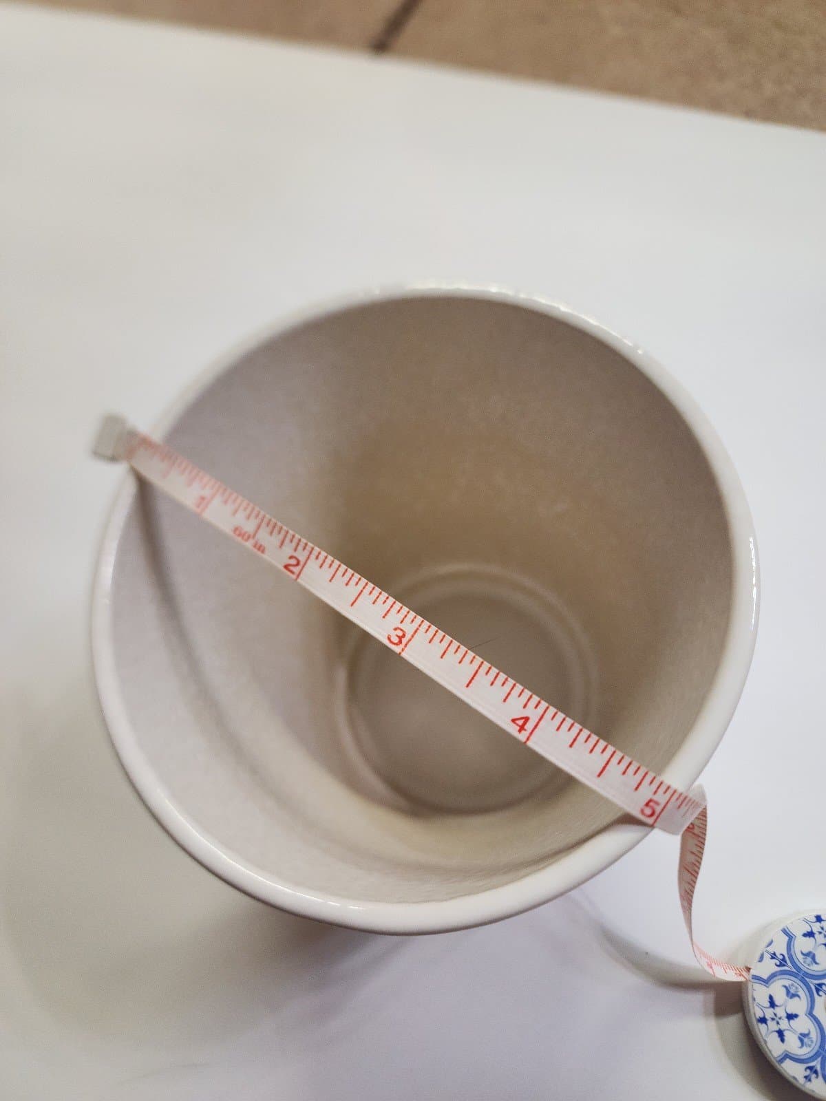 Ceramic 6" Pot for Plants - Thumbnail 5