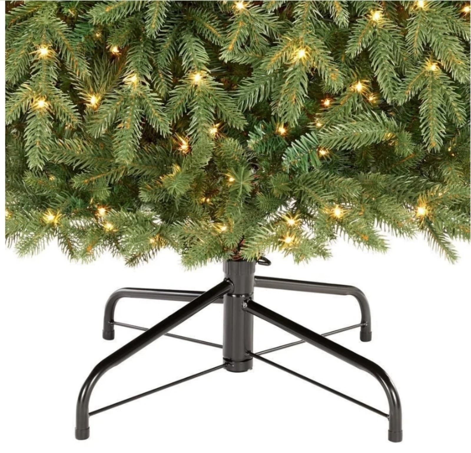 Jackson Noble Fir 7.5ft Christmas Tree with 1200 Color Changing LED Lights - Thumbnail 4