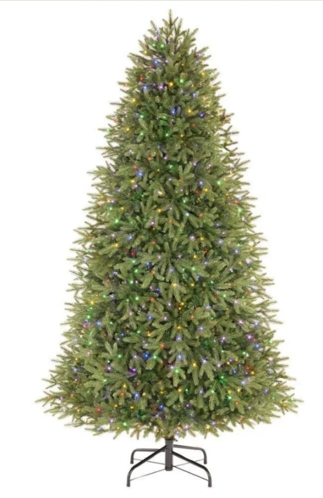 Jackson Noble Fir 7.5ft Christmas Tree with 1200 Color Changing LED Lights - Thumbnail 3