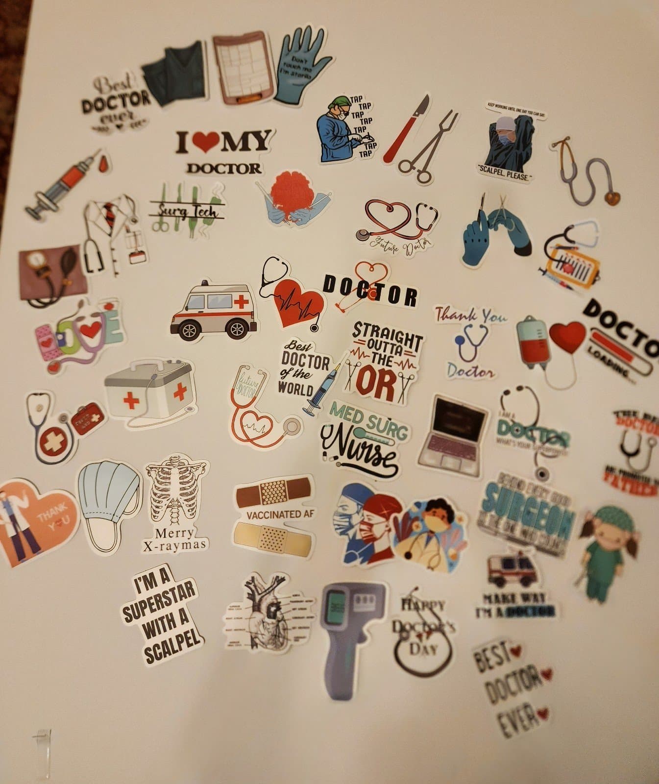Doctor Stickers 50ct - Thumbnail 2