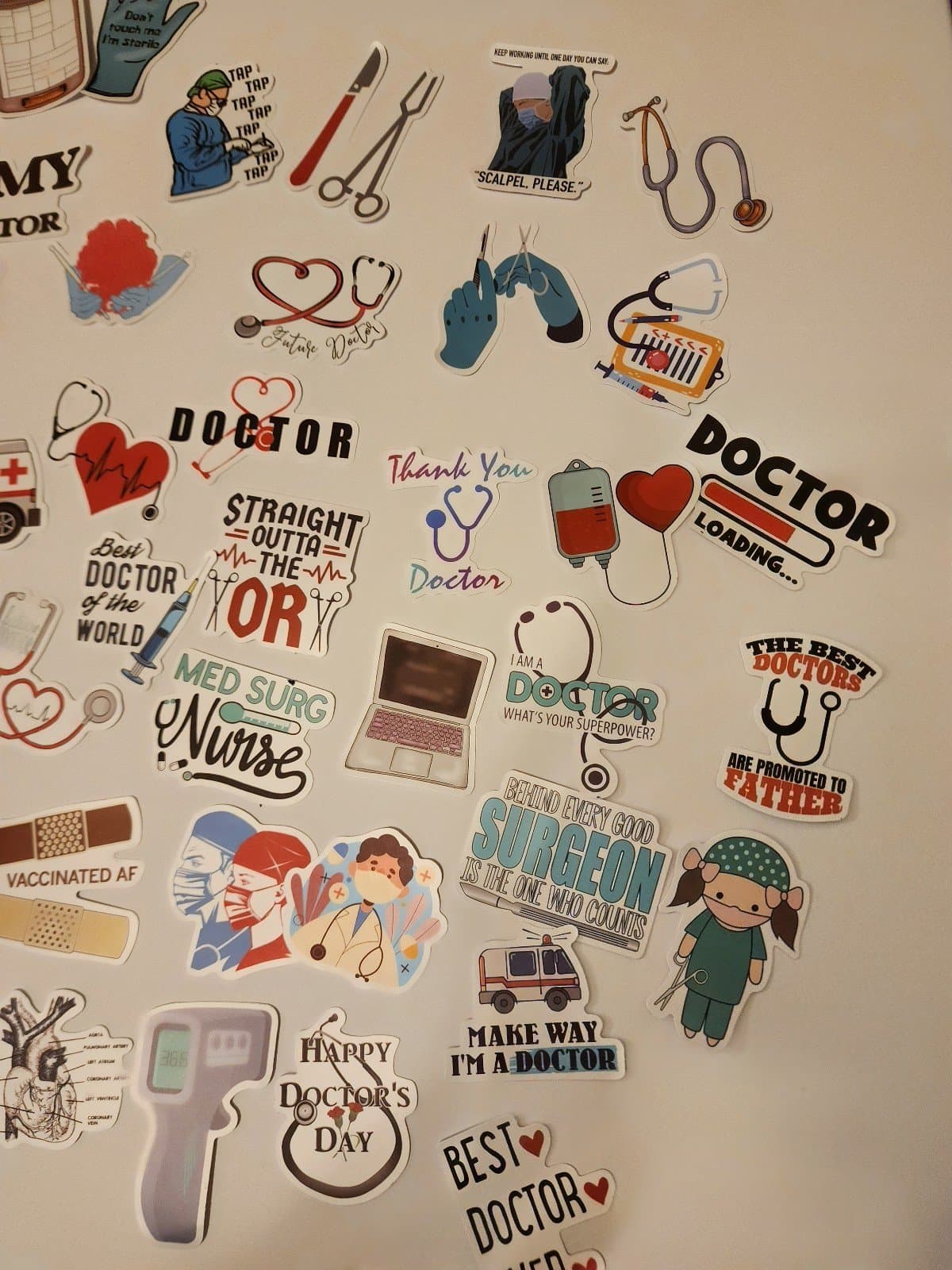 Doctor Stickers 50ct - Thumbnail 4