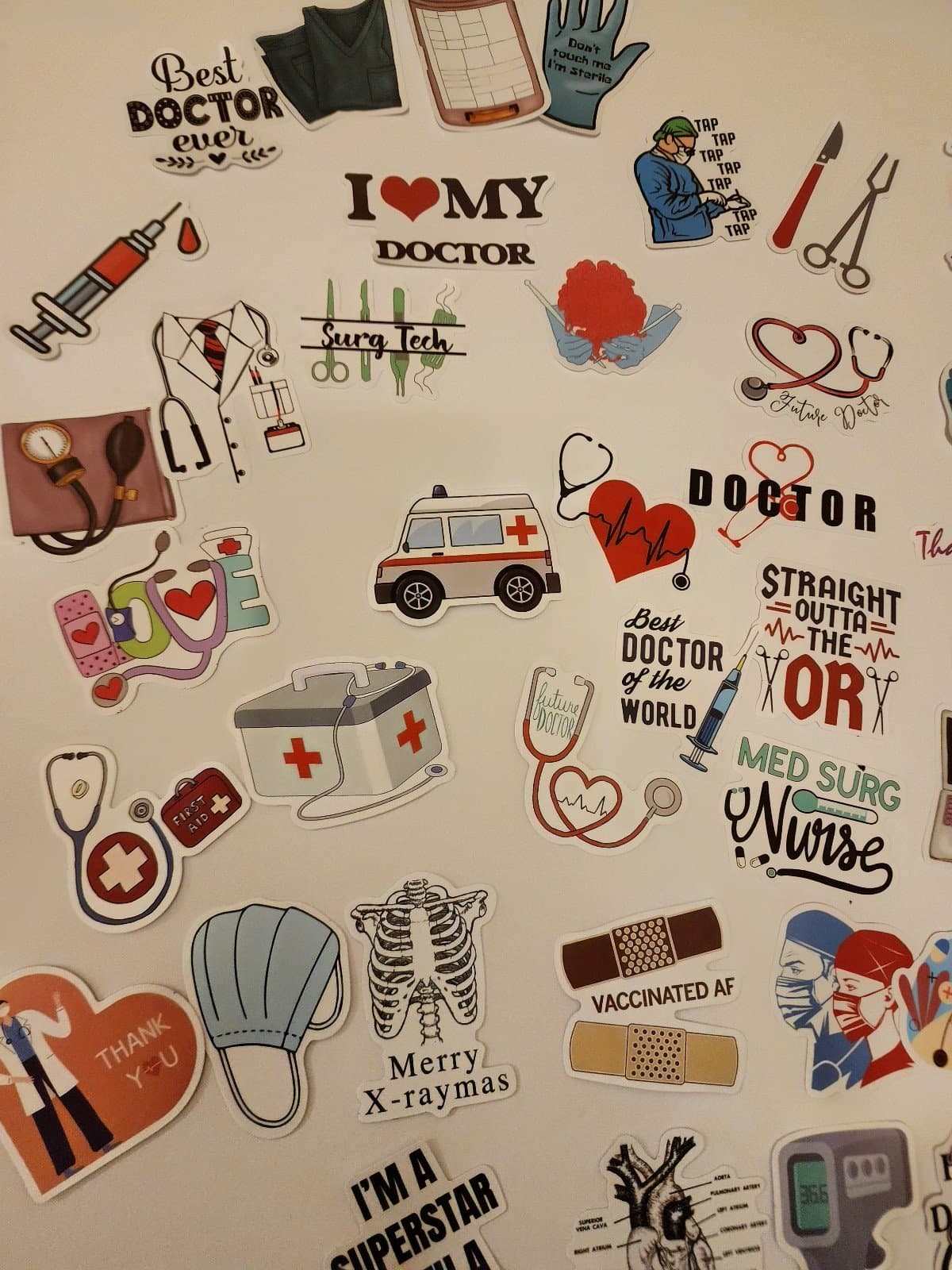 Doctor Stickers 50ct - Thumbnail 3