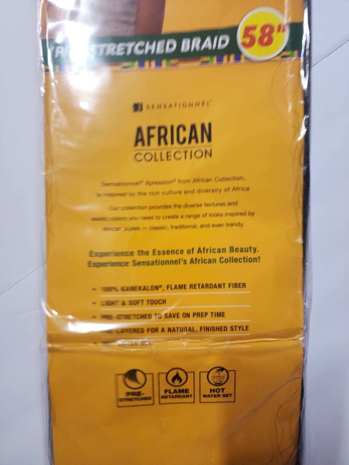 Sensationnel Kanekalon 3X X-Pression PRE STRETCHED BRAID B1 - Thumbnail 3