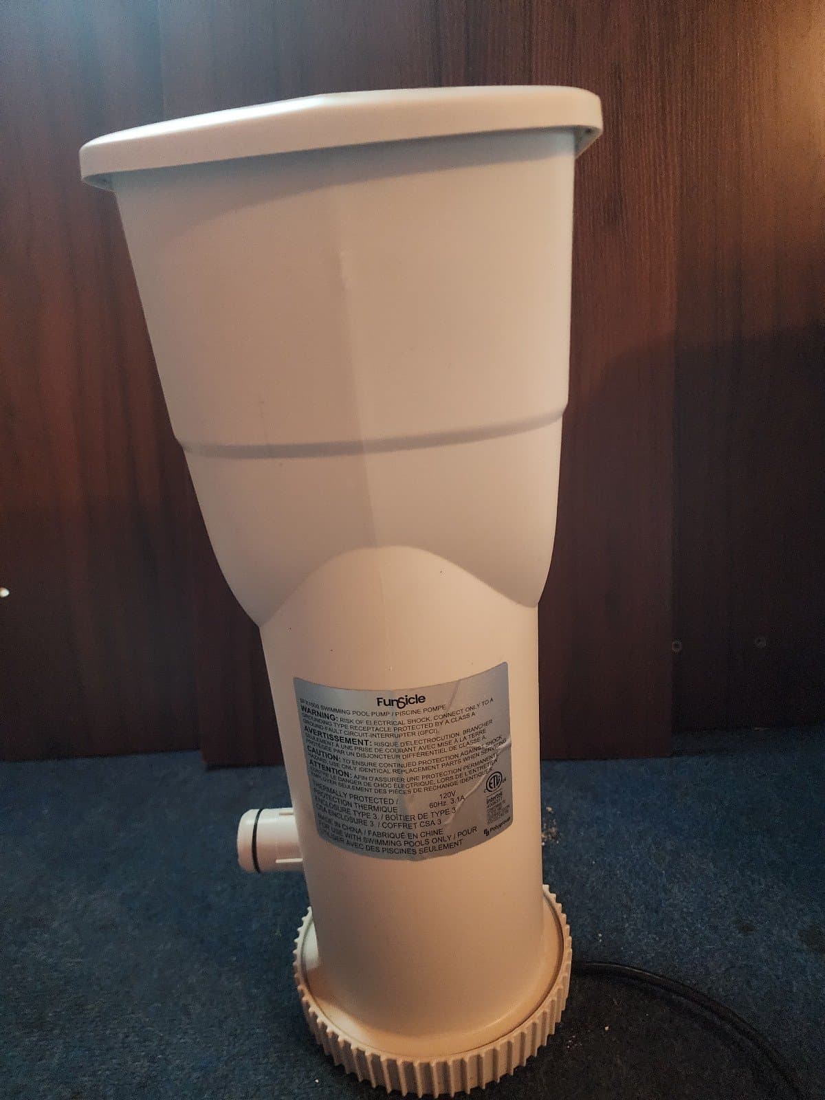 Funsicle 1500 2-in-1 Pool Filter plus Skimmer - Thumbnail 5