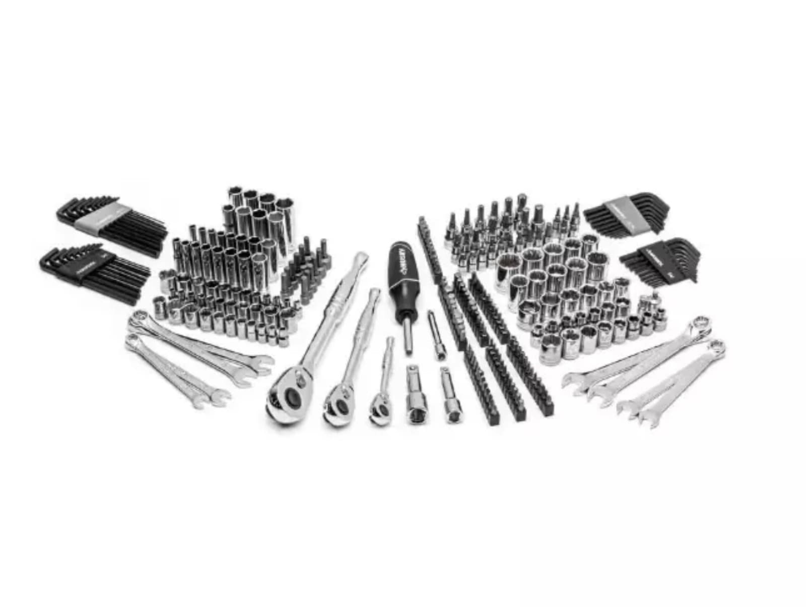 Husky Mechanics Tool Set 270 Piece Mechani'c Tools Set 3 Drawer Case Box - Thumbnail 4