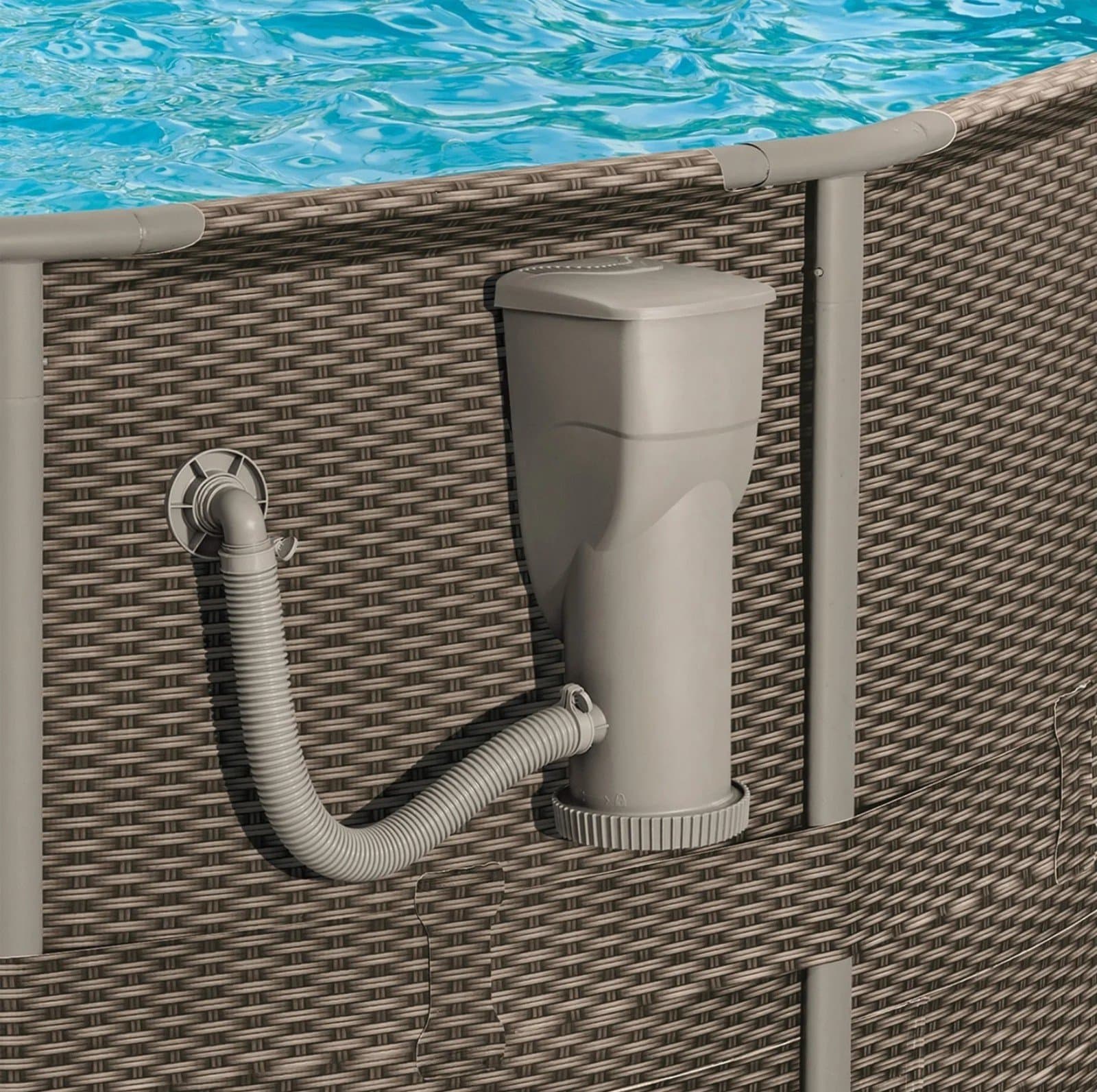 Funsicle 1500 2-in-1 Pool Filter plus Skimmer - Thumbnail 2