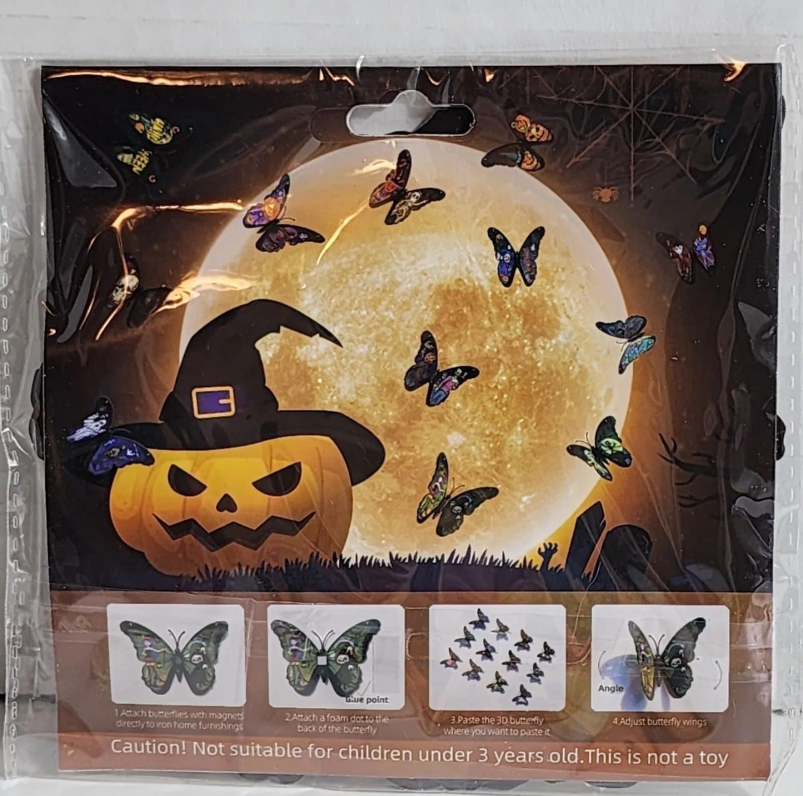 Butterfly Wall Decorations Magnet Stickers Butterflies - Thumbnail 5