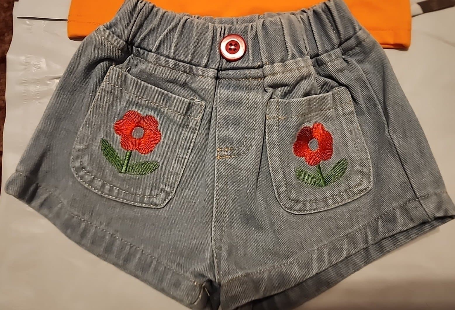 Girls 2pc Summer Outfit sz 12mo - Thumbnail 6