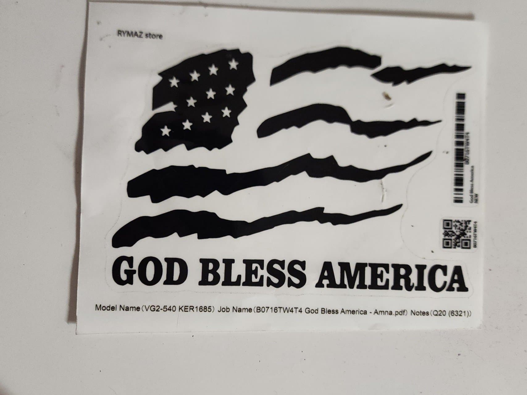 Flag God Bless America - Thumbnail 2