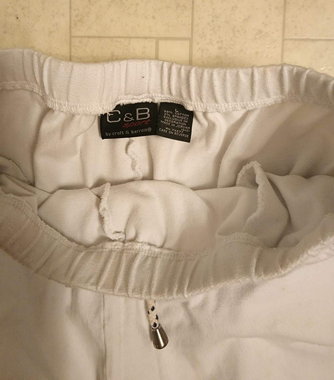 C&B Sport white capris szL - Thumbnail 4