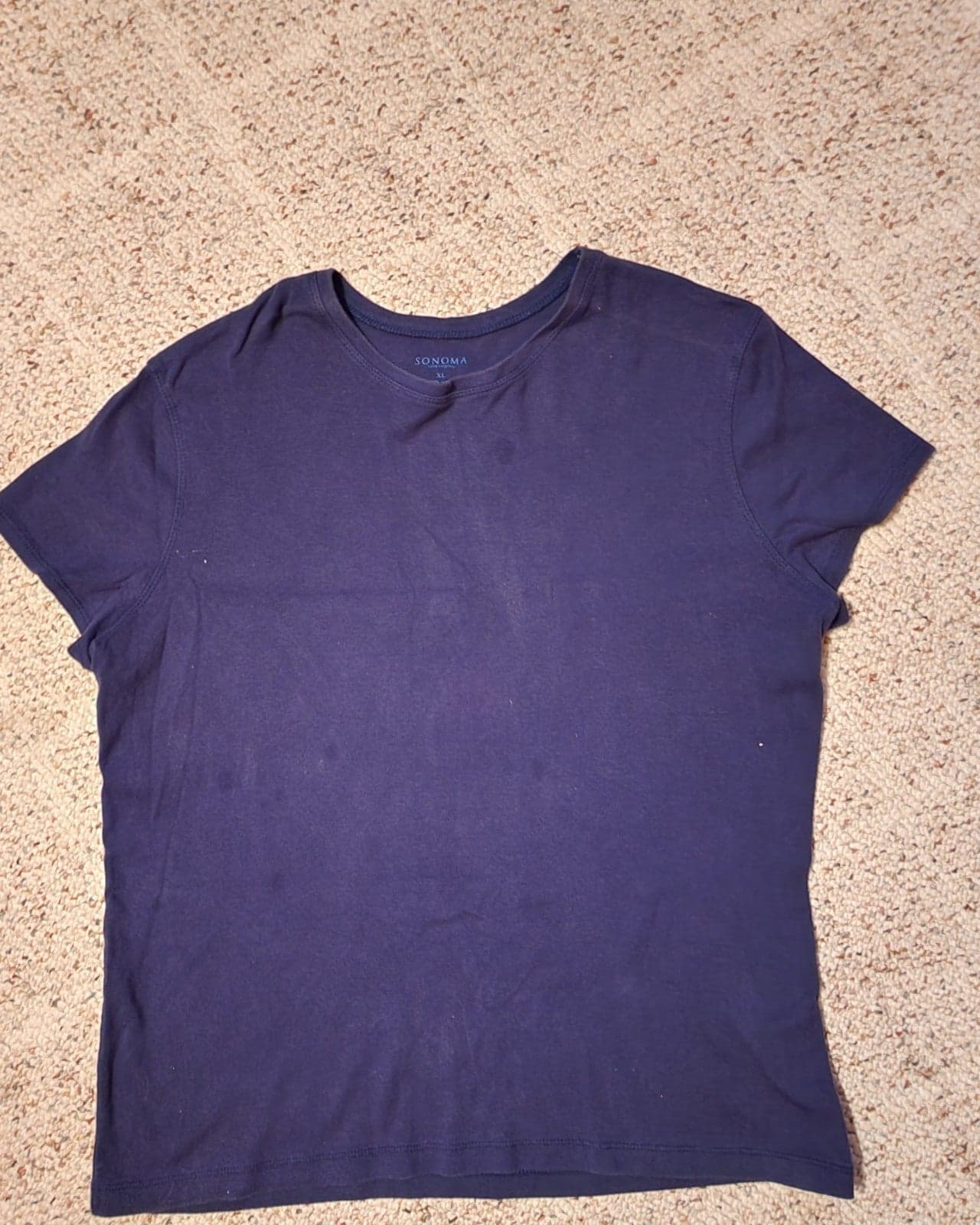 Sonoma Dark blue Shirt sz XL vintage - Thumbnail 2