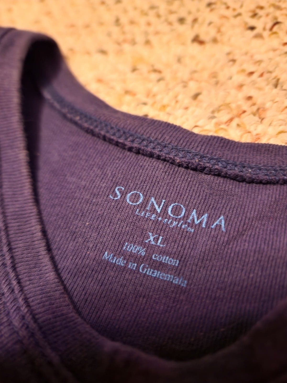 Sonoma Dark blue Shirt sz XL vintage - Thumbnail 3