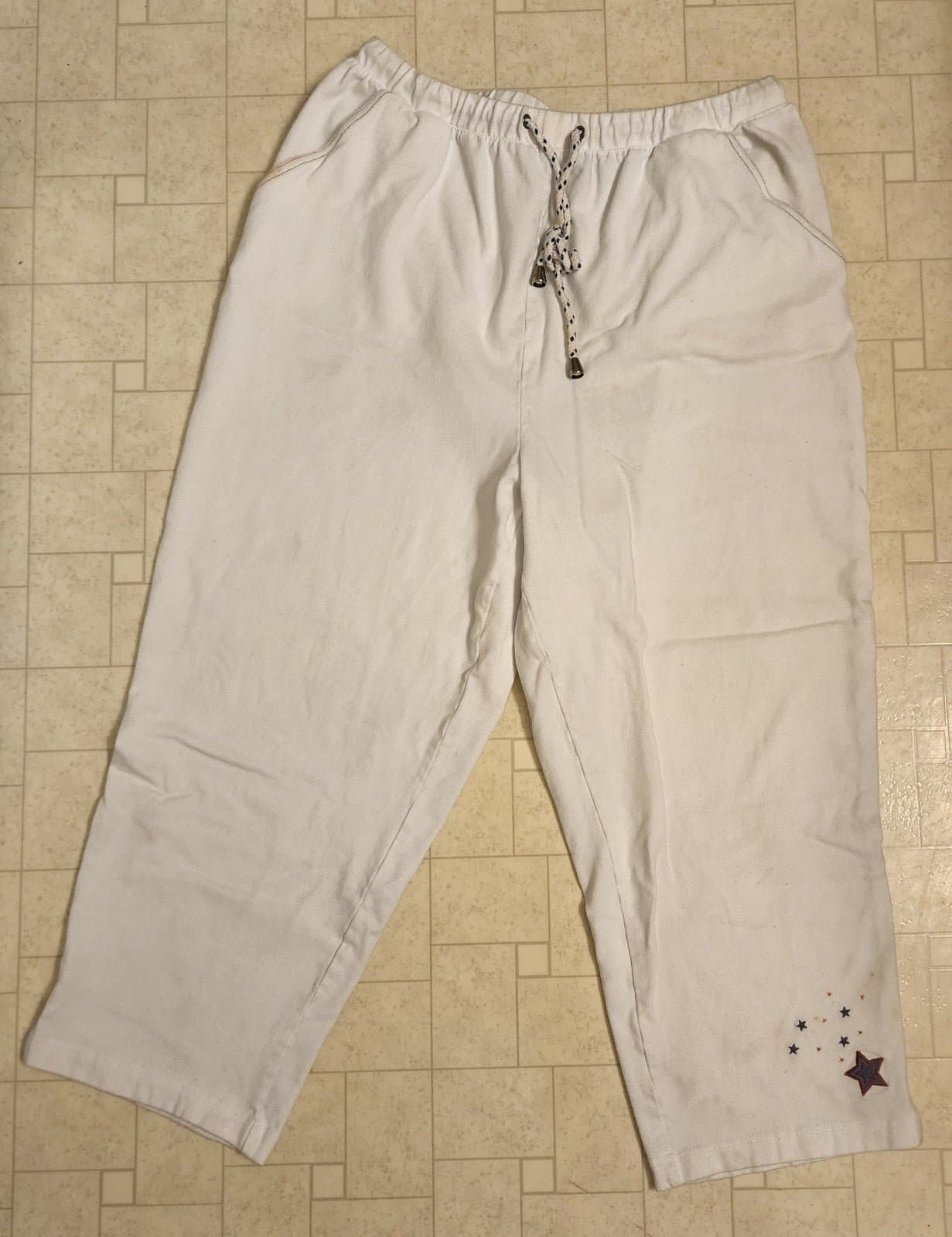 C&B Sport white capris szL - Thumbnail 2