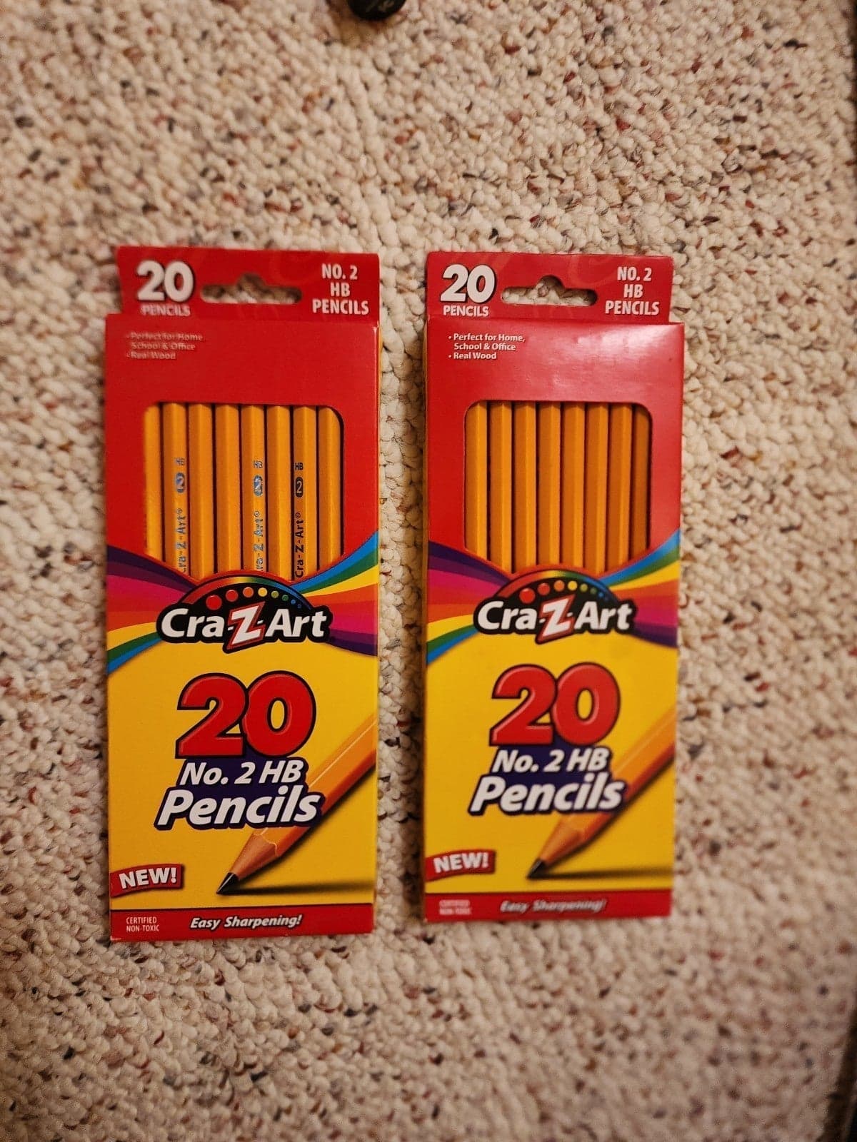 Crazy Art Number 2 Pencils - Lot of 40+ - Thumbnail 2