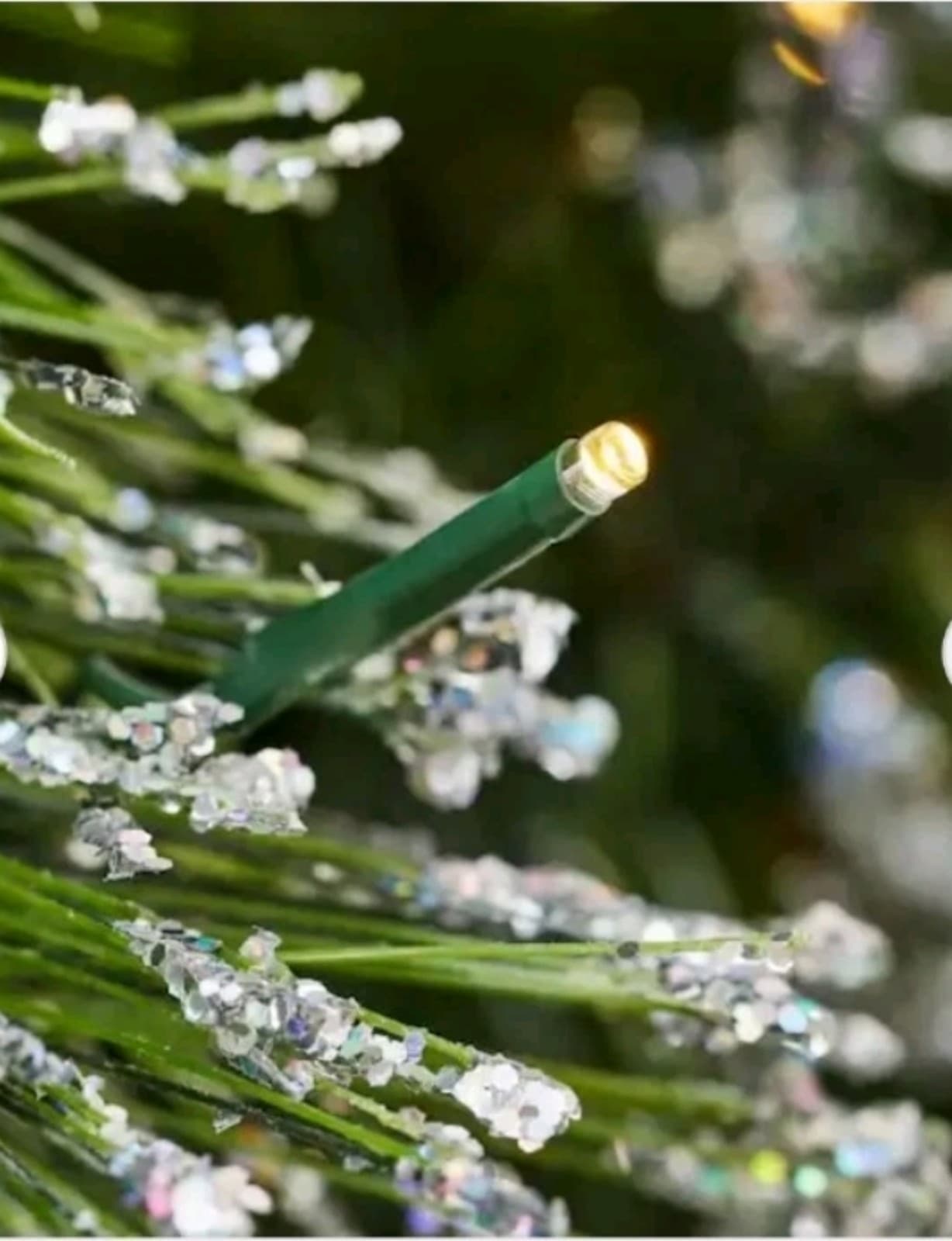 Sparkling Amelia Pine 7.5ft Christmas Tree by Home Accents - Thumbnail 3