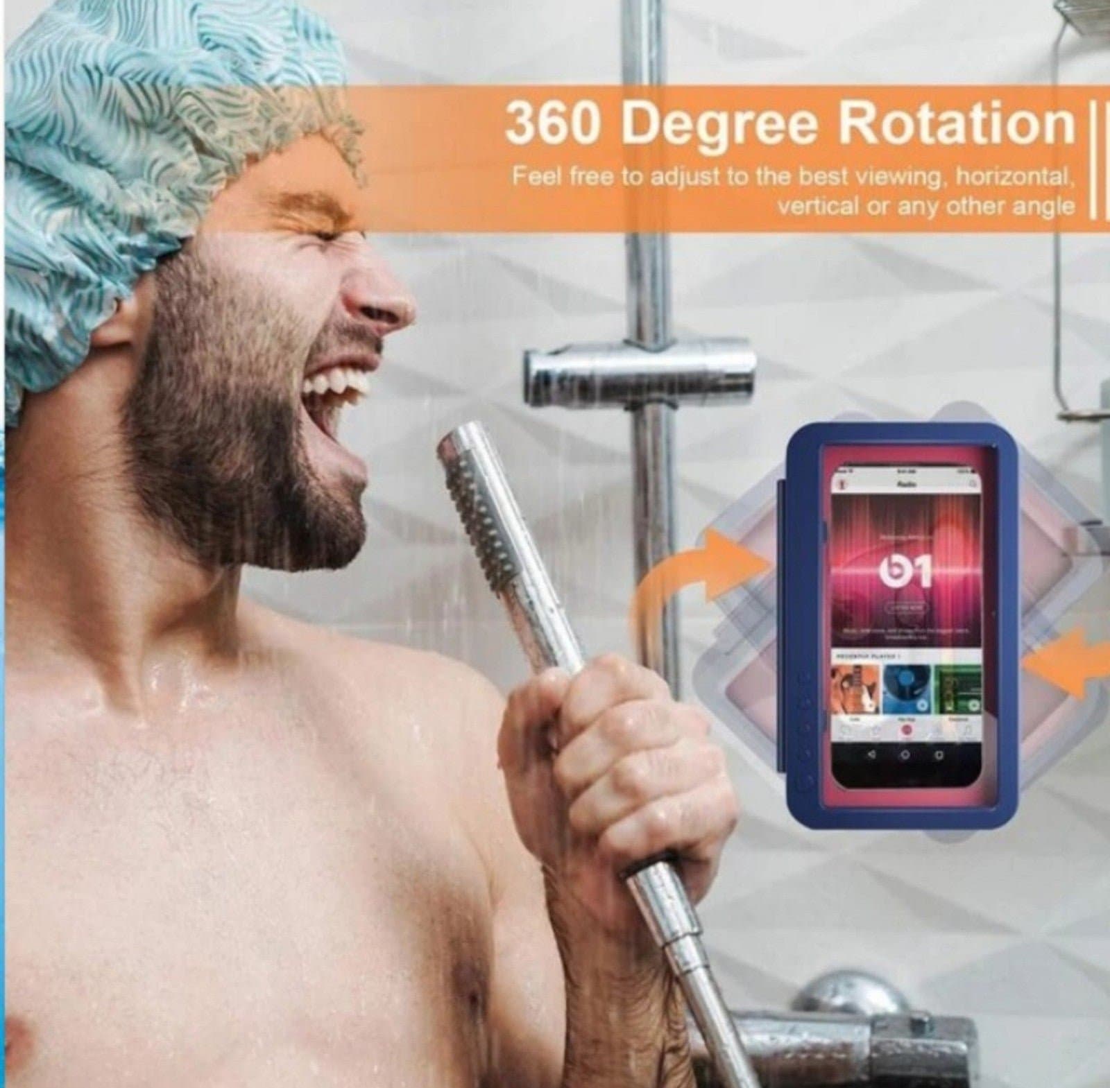 Waterproof Bathroom Phone Case - Thumbnail 7
