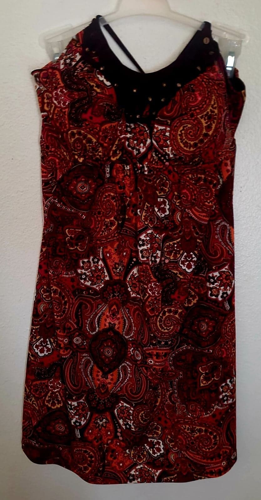 Women's Heart Soul halter midi dress sz M - Thumbnail 2