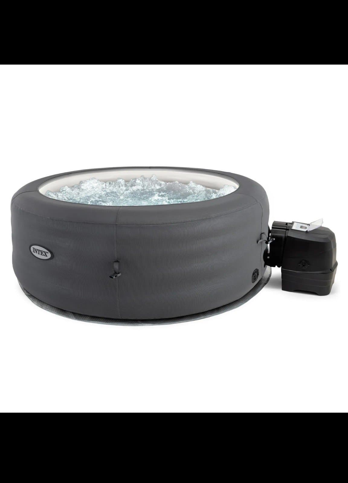 Intex SimpleSpa 4 Person Portable Inflatable Hot Tub Jet Spa with Pump and Cover - Thumbnail 6