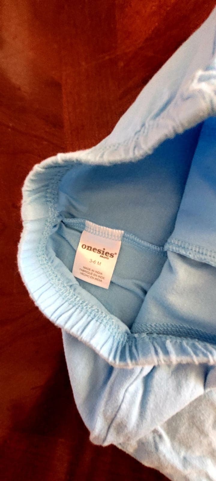 Infant Boys sz 3-6mo light blue pants-Will Bundle! - Thumbnail 3