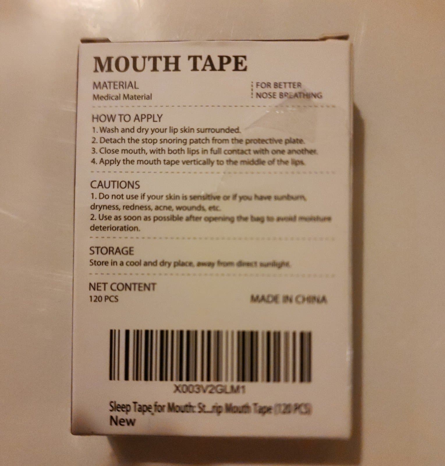 Sleep Strip Tape Advanced Better Nose Improved Breathing - Thumbnail 5
