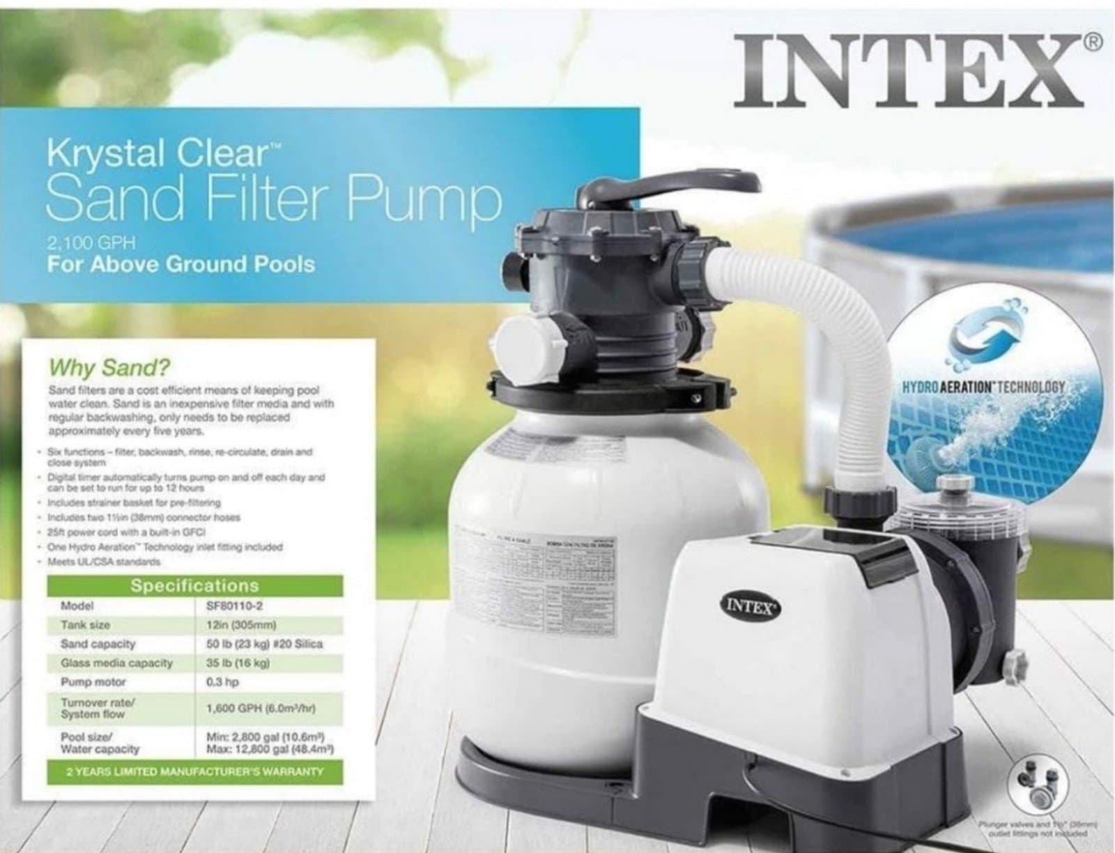 Intex Sand Filter SX2100 - Thumbnail 2