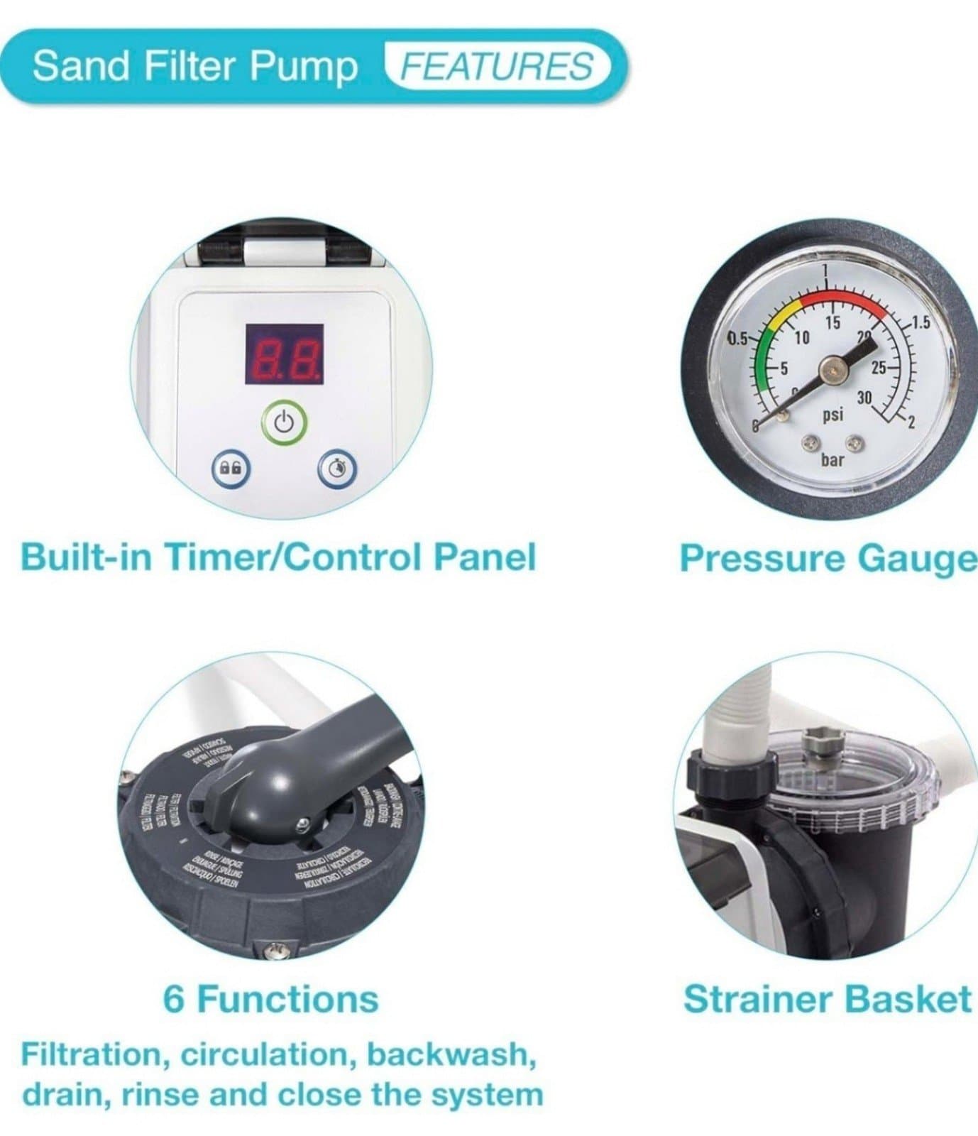 Intex Sand Filter SX2100 - Thumbnail 4