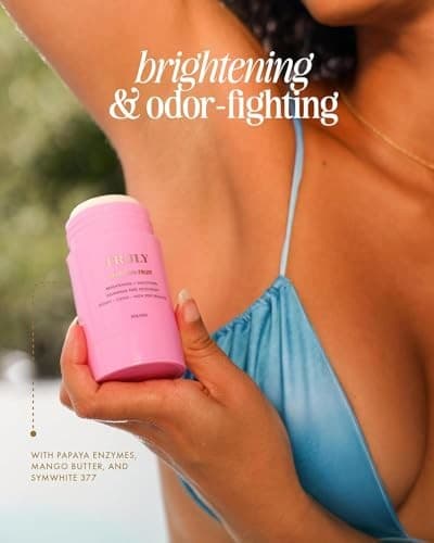 Truly Unicorn Fruit Aluminum Free Deodorant | Cotton Candy Scent | Natural Deodorant for Brighter and Smoother Underarms - 3 Oz - Thumbnail 3