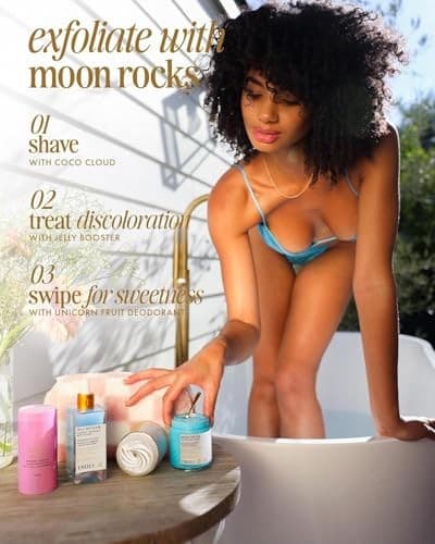 Truly Unicorn Fruit Aluminum Free Deodorant | Cotton Candy Scent | Natural Deodorant for Brighter and Smoother Underarms - 3 Oz - Thumbnail 6