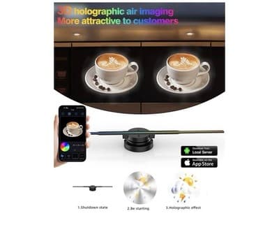 3d holographic fan - Unleash The Dragon Or Advertise Your Goods. So Cool! 😎 - Thumbnail 10