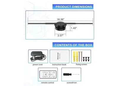 3d holographic fan - Unleash The Dragon Or Advertise Your Goods. So Cool! 😎 - Thumbnail 7