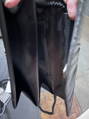 Modern, Sleek designer Clutch by Jessica McClintock. Snag It Fast, It Won’t Last - Thumbnail 5