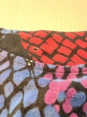 Ruby Rd. Multicolor Geometric Knit 3/4 Sleeve Tunic Blouse for Women - Thumbnail 5