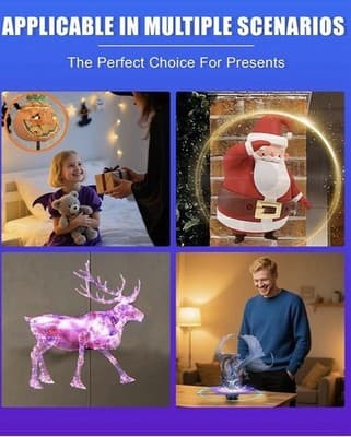 3d holographic fan - Unleash The Dragon Or Advertise Your Goods. So Cool! 😎 - Thumbnail 5