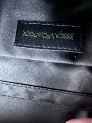 Modern, Sleek designer Clutch by Jessica McClintock. Snag It Fast, It Won’t Last - Thumbnail 6