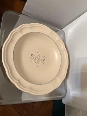 Pfaltzgraff Floral Beige Ceramic Bowl. USA Pottery. Price Per Piece