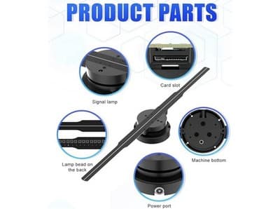 3d holographic fan - Unleash The Dragon Or Advertise Your Goods. So Cool! 😎 - Thumbnail 4