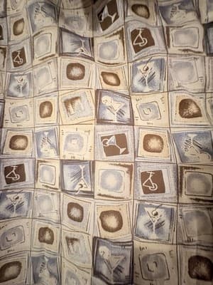 Campia Moda Shirt 3XLT Geometric Cotton Button-Up Short Sleeve - Thumbnail 6