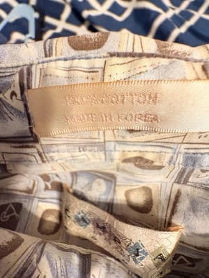 Campia Moda Shirt 3XLT Geometric Cotton Button-Up Short Sleeve - Thumbnail 4