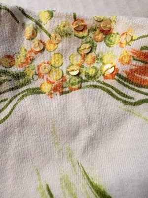 NEW Alfred Dunner Floral Stripe Sequin Square Neck Short Sleeve retails $45-65 - Thumbnail 11