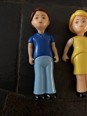 Vintage Little Tikes Mom And Dad Figures Unlock Nostalgia. Recreate Or Collect! - Thumbnail 3