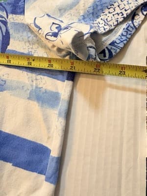 Alfred Dunner Blue Floral Knit Beaded from work to fun outings. Retails $45-65 - Thumbnail 3