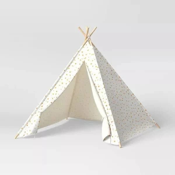 Gold Foil Star Kids' Tent - Pillowfort - Thumbnail 5