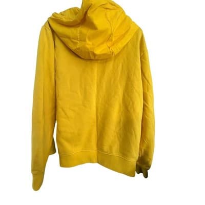 Polo Ralph Lauren Mens Fleece Hoodie and Shorts Set Yellow Size Large Tracksuit - Thumbnail 7