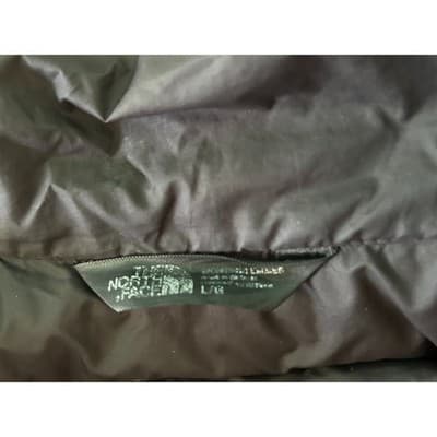 The North Face Aconcagua Puffer Jacket Womens Large Black Full Zip Quilted Coat - Thumbnail 5