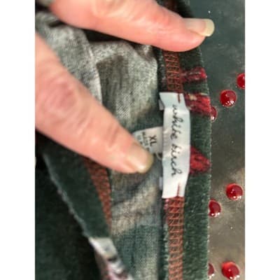 White Birch Top XL Western Steer Skull Feather Print Raglan Sleeve Green Orange - Thumbnail 3